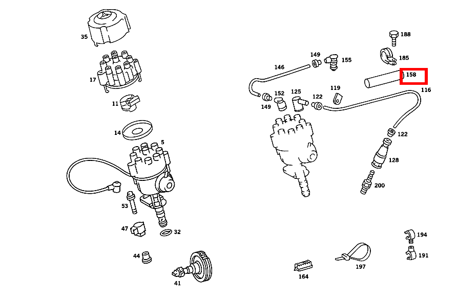 Isolierschlauch ZYLINDER NOS.5-8 300 MM 560 SL 107