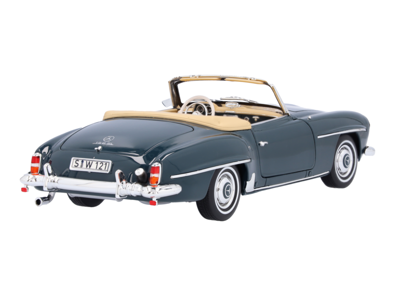 190 SL Roadster W 121 (1954-1963) graublau, Norev, 1:18