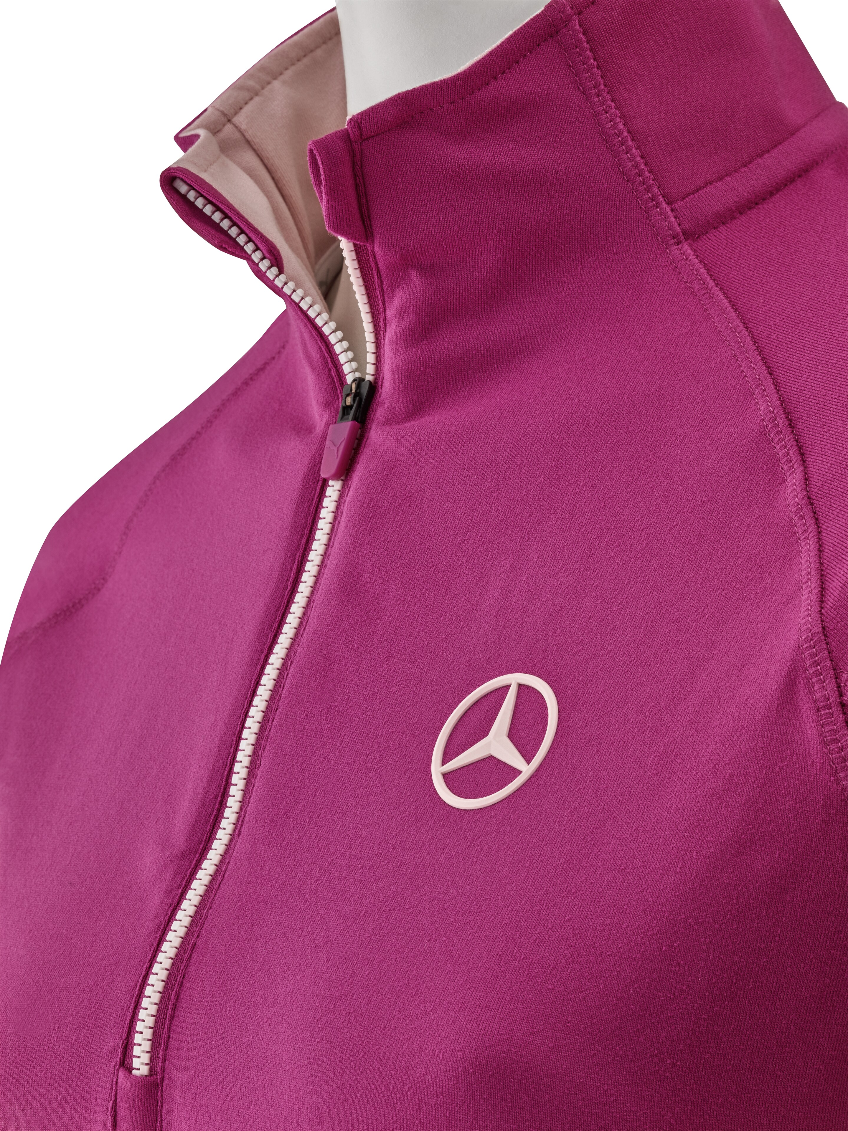 Mercedes-Benz - Golf-Sweater Damen, fuchsia