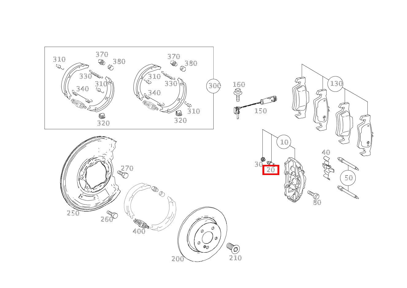 TEILESATZ ENTLUEFT.VENTIL SLS AMG GT Roadster Final Edition 197