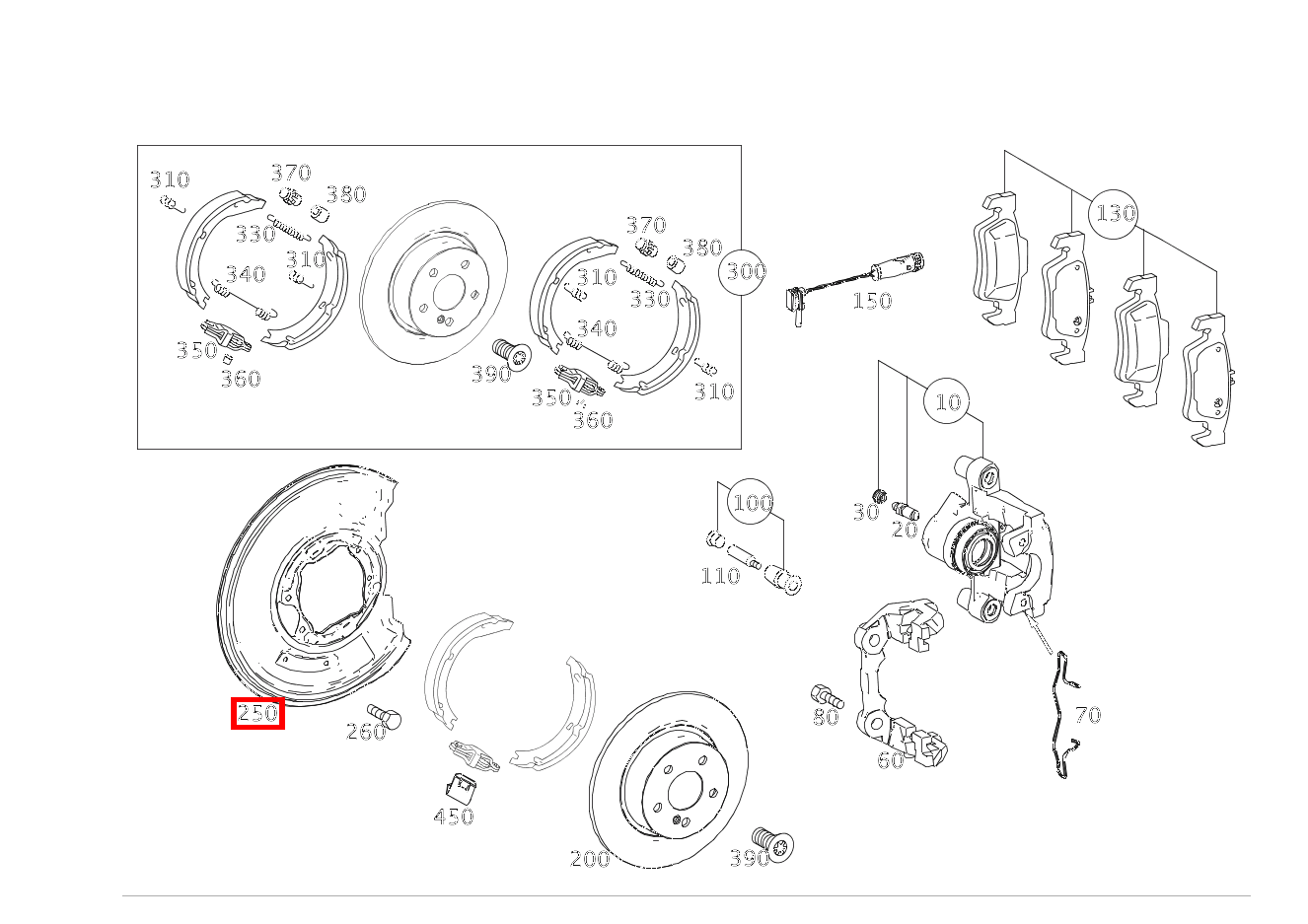 Schutzblech RECHTS C 180 KOMPRESSOR T-Modell BlueEFFICIENCY 240