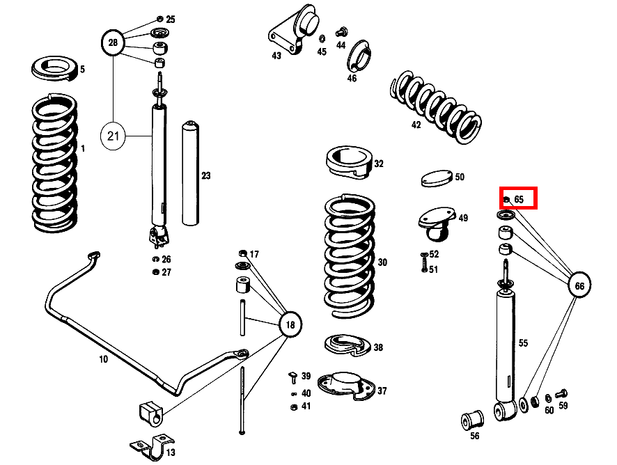 Sechskantmutter M10X1 SL 280 113