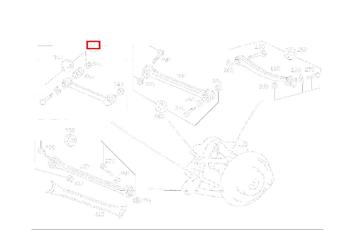TEILESATZ SPURSTANGE TEILESATZ SL 600 Roadster mit Automatik 129 TEILESATZ SPURSTANGE TEILESATZ SL 600 Roadster mit Automatik 129