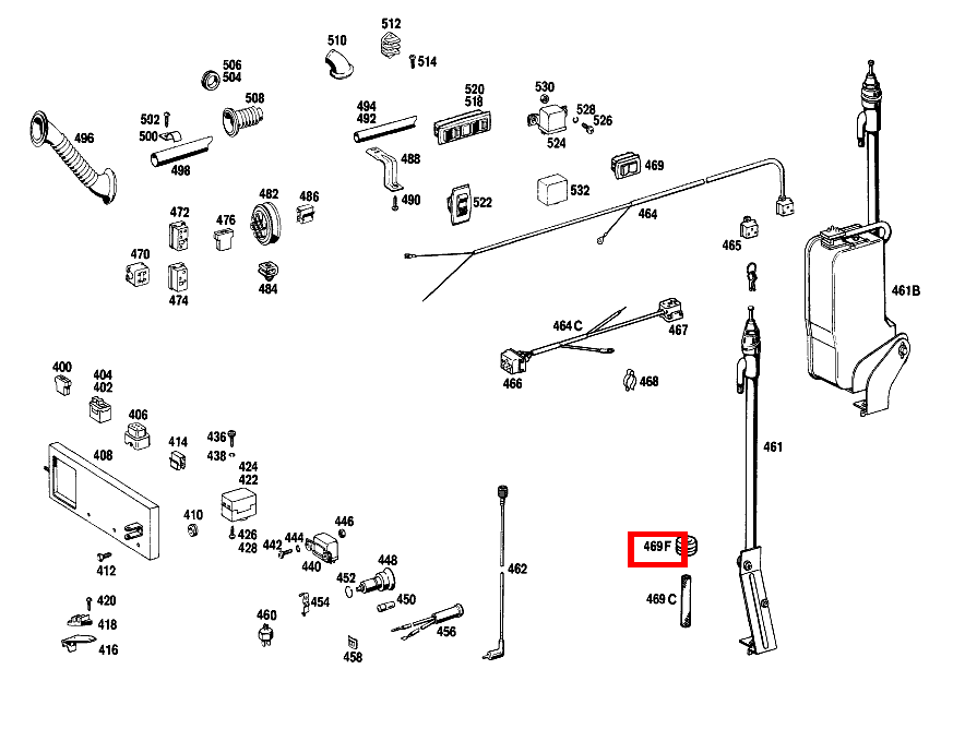 Durchführungstülle WASSERABLAUFSCHLAUCH 240 D 3.0 115