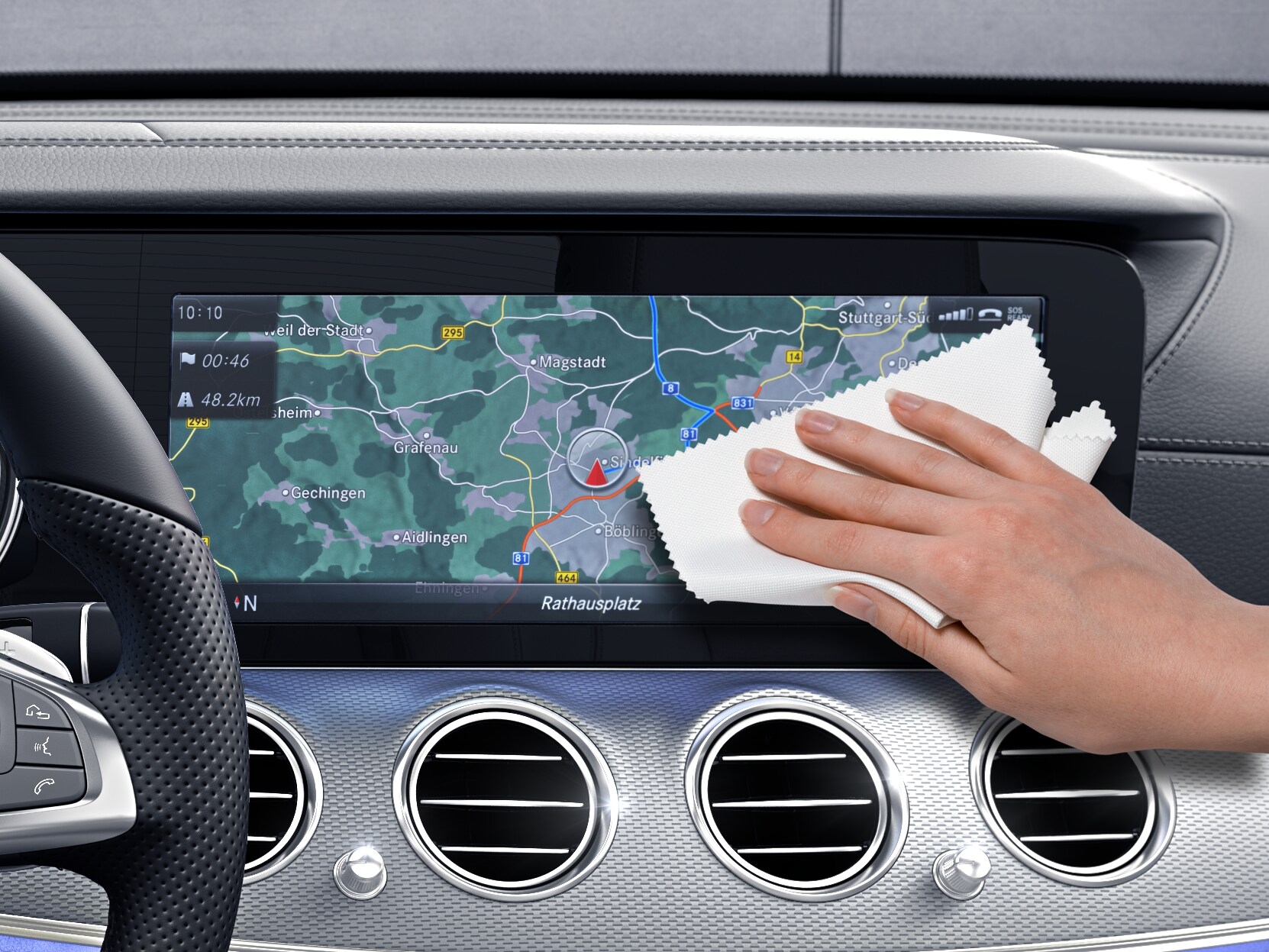 Mercedes-Benz - Mikrofasertuch Mikrofasertuch