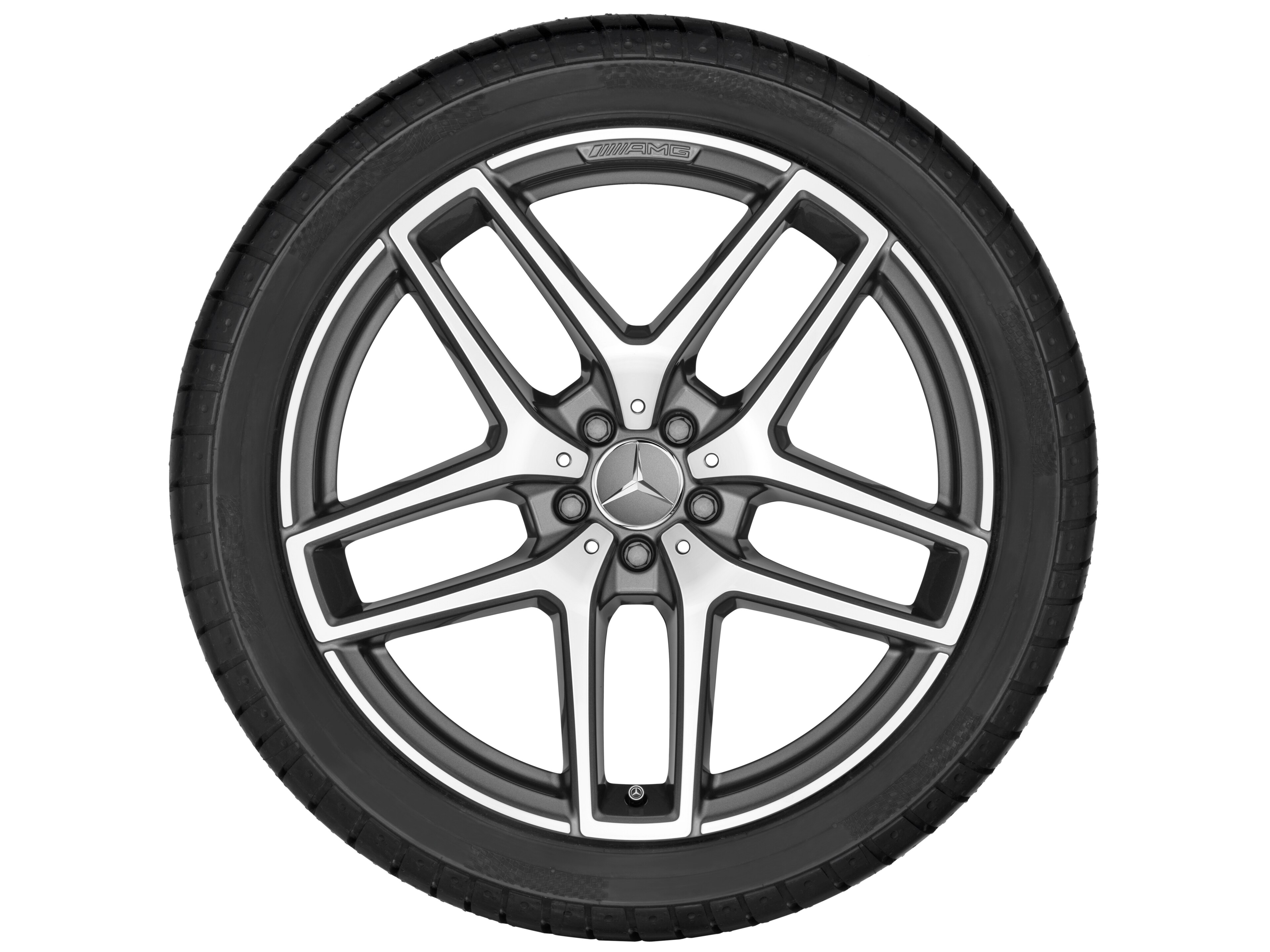 AMG 5-Doppelspeichen-Rad, 53,3 cm (21 Zoll)