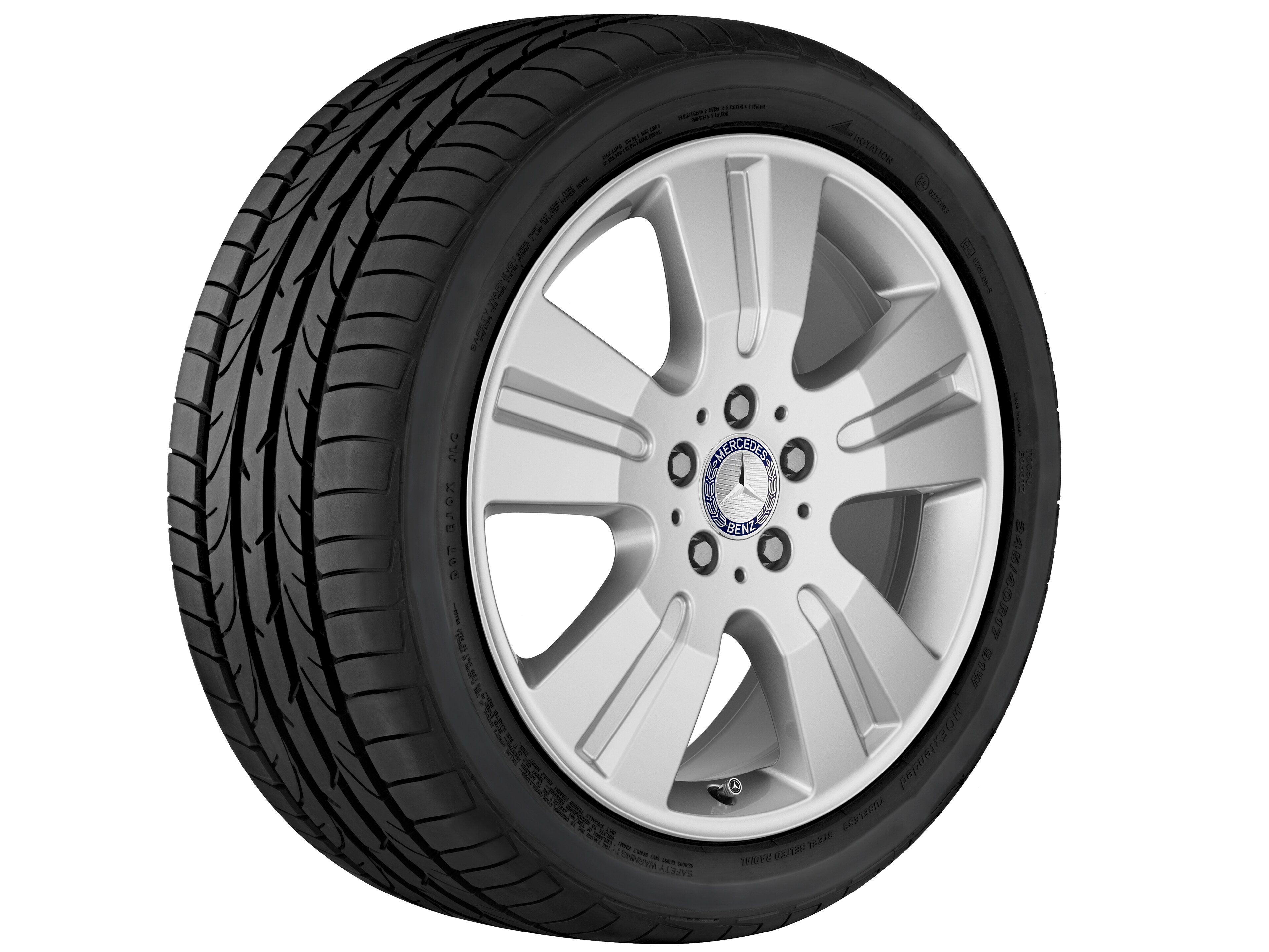 Mercedes-Benz - 5-Doppelspeichen-Rad, 45,7 cm (18 Zoll) 5-Doppelspeichen-Rad, 45,7 cm (18 Zoll)