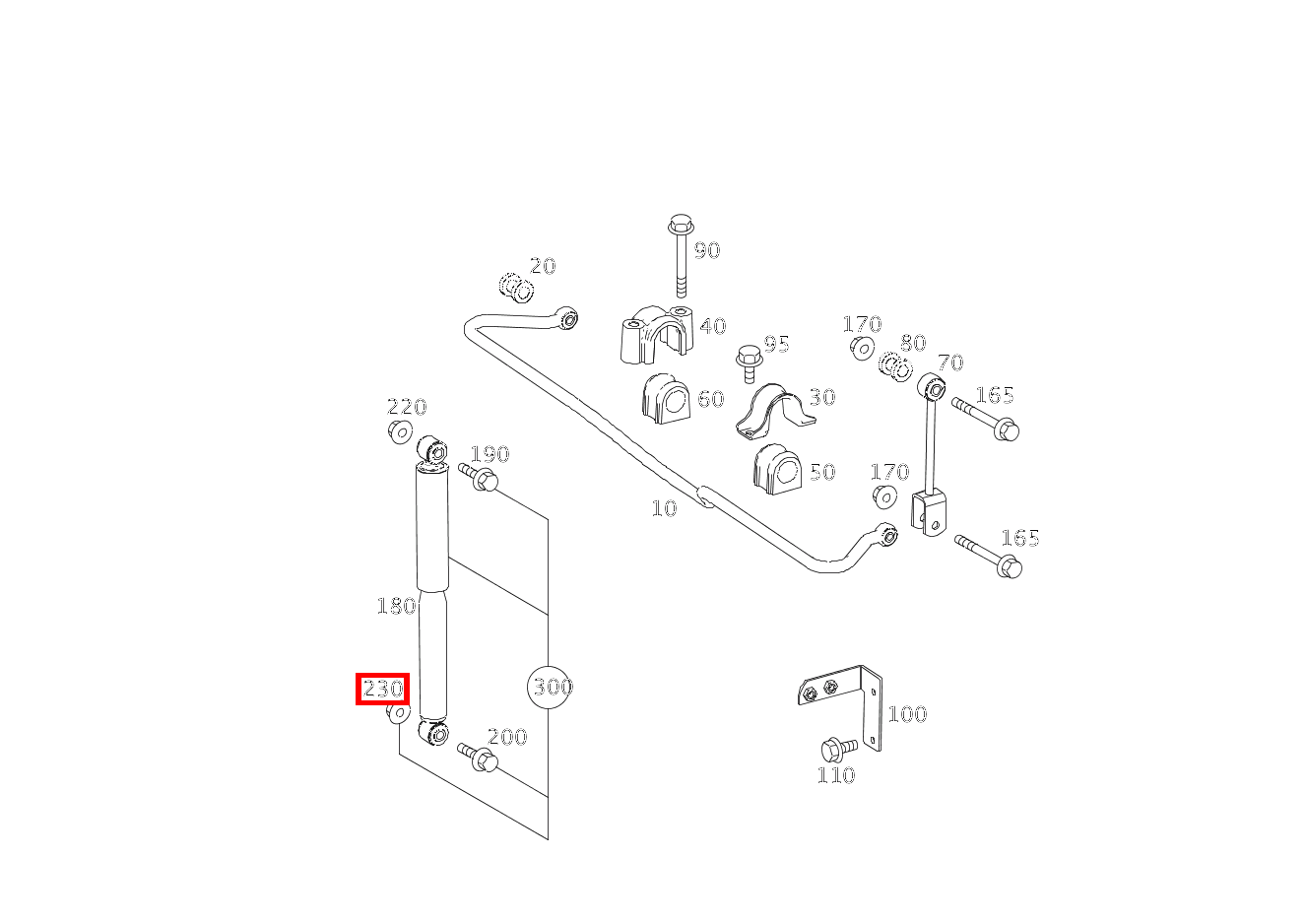 Mutter Stoßdämpfer an Hinterachse; M12X1.5 906
