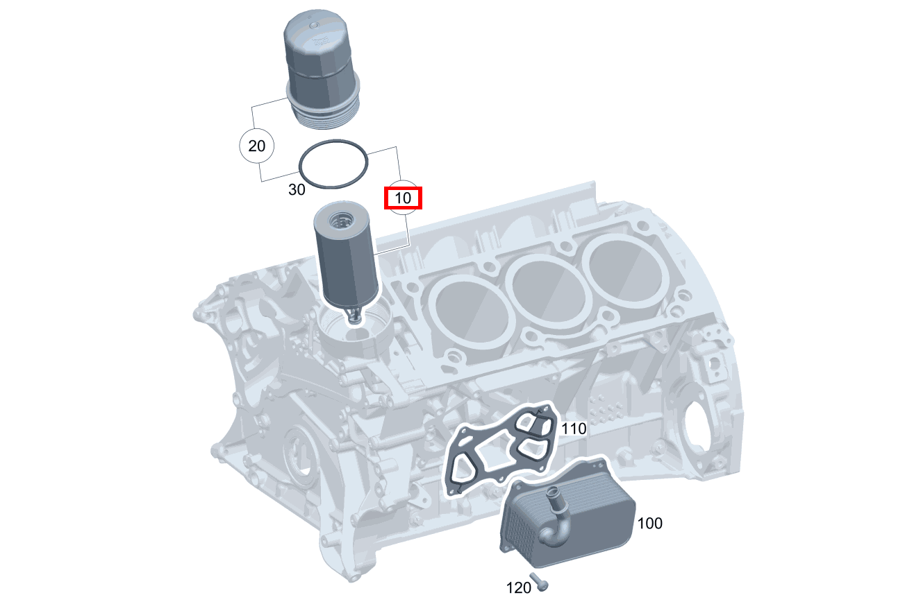 Teilesatz Filtereinsatz CLS 450 4MATIC 218 Teilesatz Filtereinsatz CLS 450 4MATIC 218