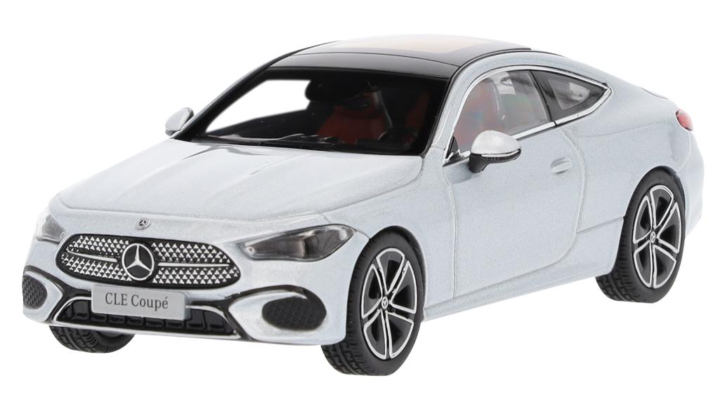 CLE Coupé, AVANTGARDE, C236 hightechsilber, Norev, 1:43