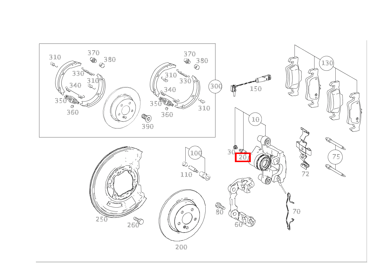 TEILESATZ ENTLUEFT.VENTIL Mit Staubkappe Mercedes-AMG CLS 63 4MATIC Shooting Brake 218