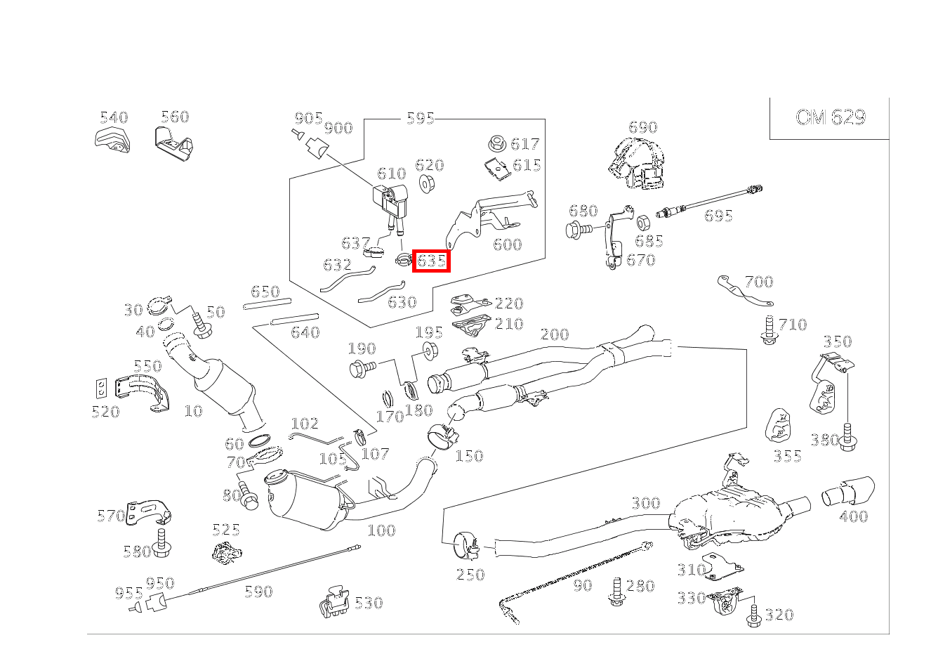 Schlauchschelle AN DRUCKSENSOR; 13-14.5 MM GL420CDI 4M 164