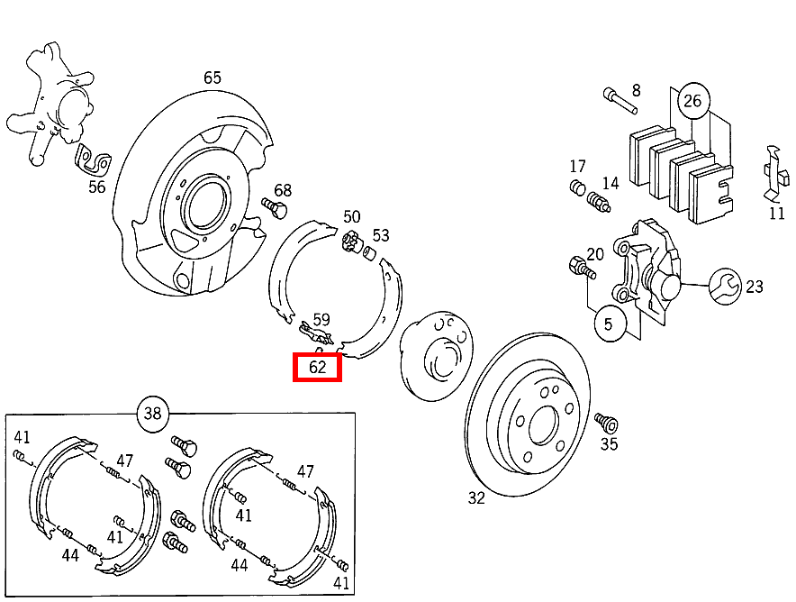 Zylinderstift 190 D 2.5 Turbo 201 Zylinderstift 190 D 2.5 Turbo 201