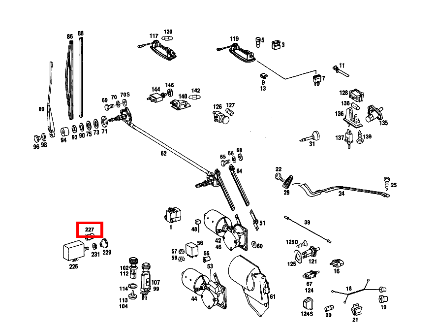 Glühlampe WARNBLINKGEBER; 12V-1.2W 200 D 115