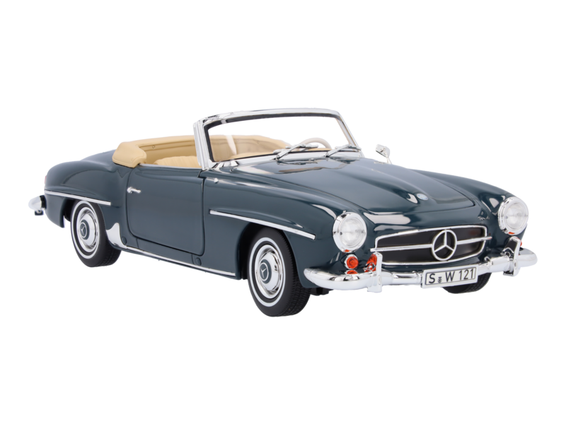 190 SL Roadster W 121 (1954-1963) graublau, Norev, 1:18