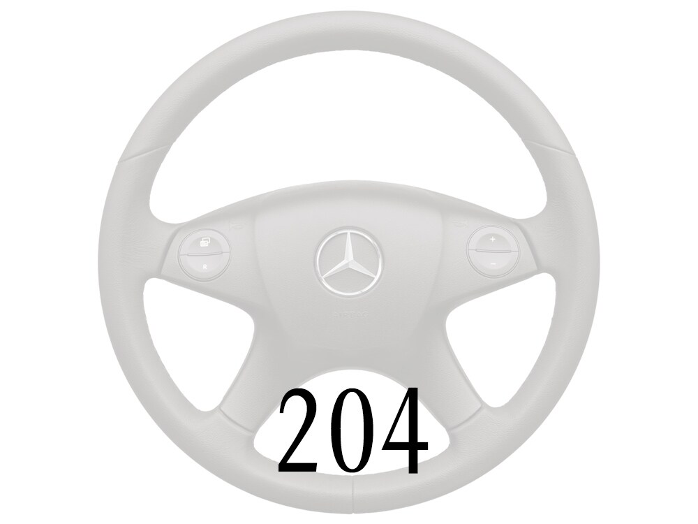 Mercedes-Benz - Lederlenkrad, mit Tilger
