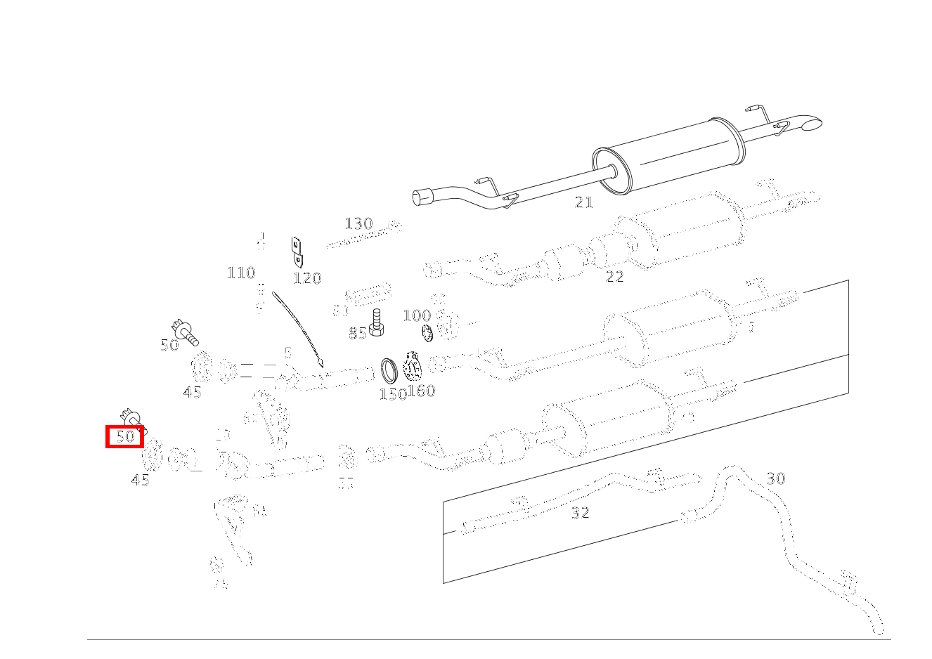 Sechsrundschraube M8X40 416 4X2 3550 460