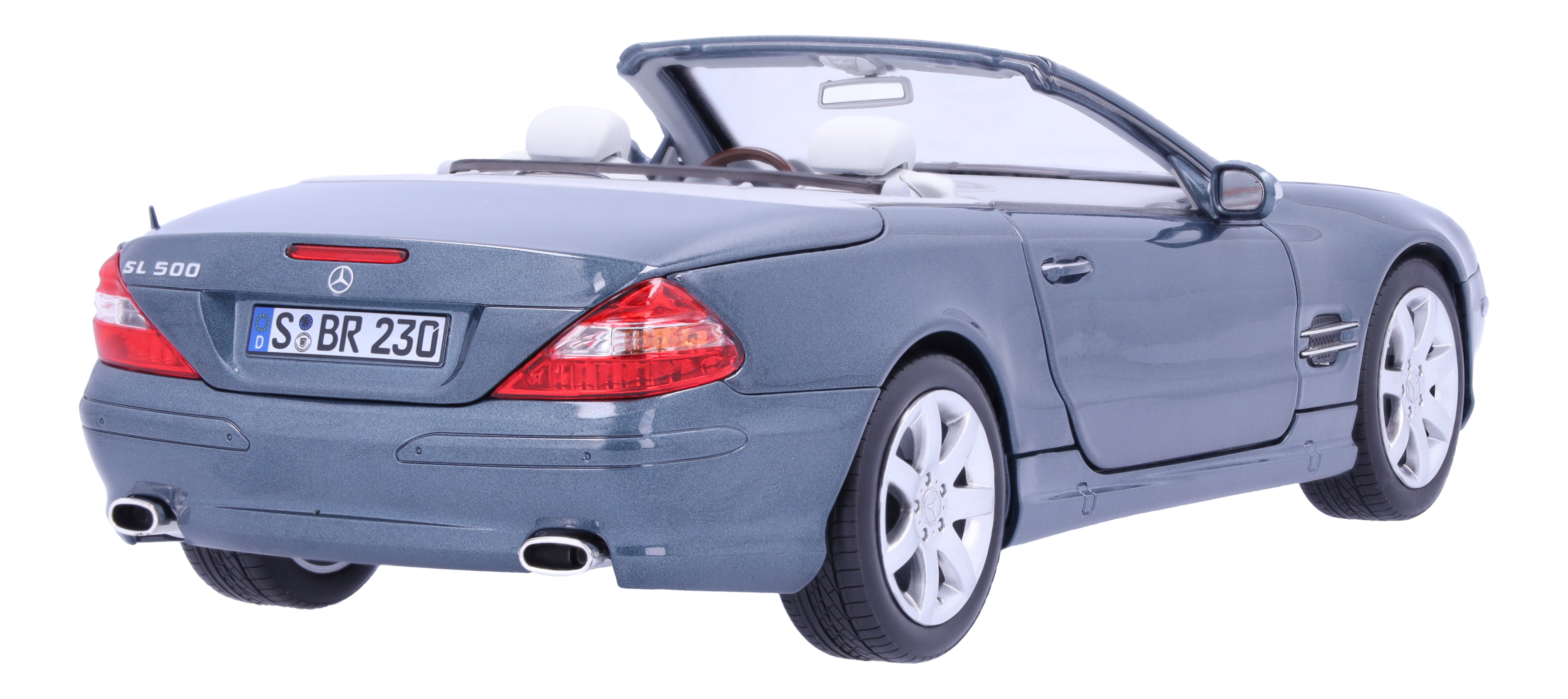 SL 500 R 230 (2001-2006) topasblau, Norev, 1:18 | B66040689