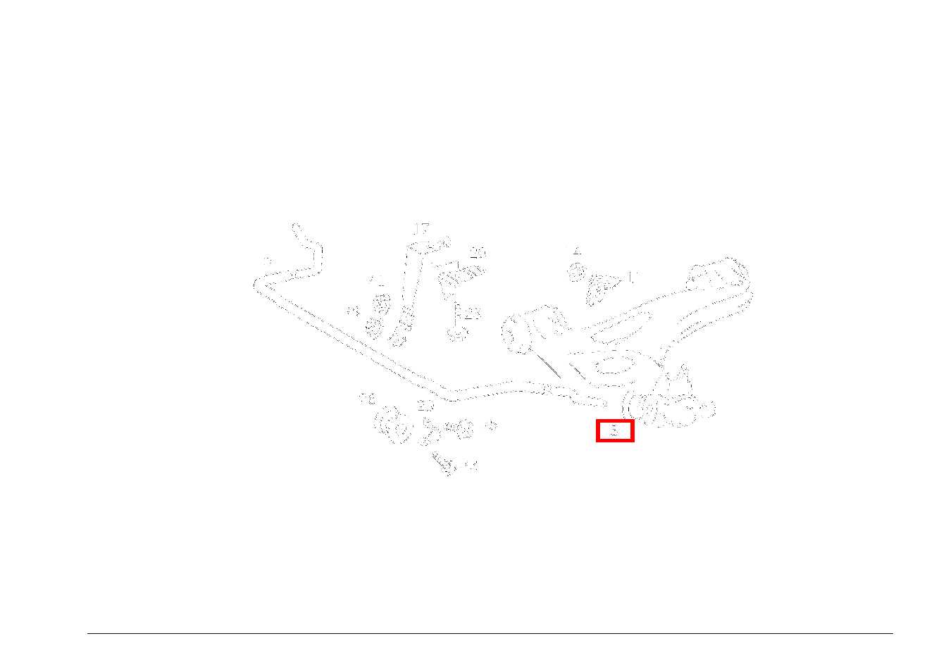 Elastomerlager DREHSTAB AN QUERLENKER C 180 Limousine 203