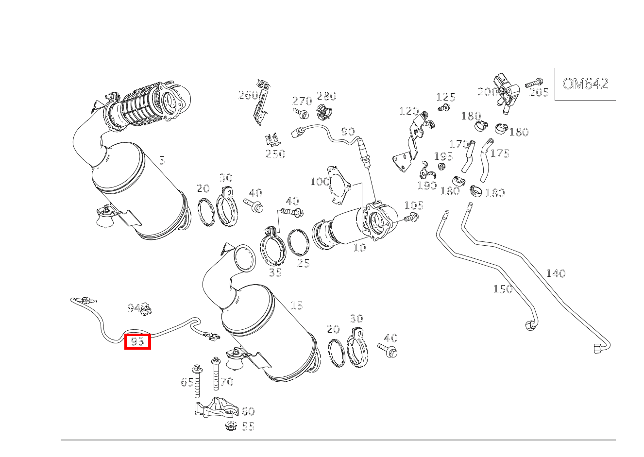 Temperatursensor Vor Dieselpartikelfilter T5 B19/9 S350 L BT 222