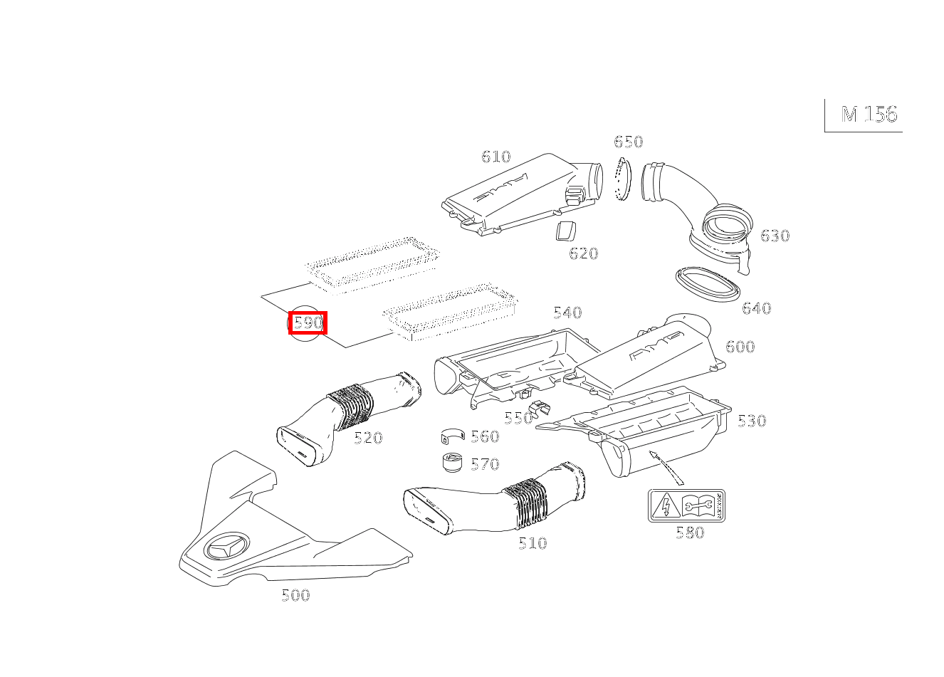 Filtereinsatz TEILESATZ LINKS UND RECHTS R 63 AMG 4 MATIC 251 Filtereinsatz TEILESATZ LINKS UND RECHTS R 63 AMG 4 MATIC 251