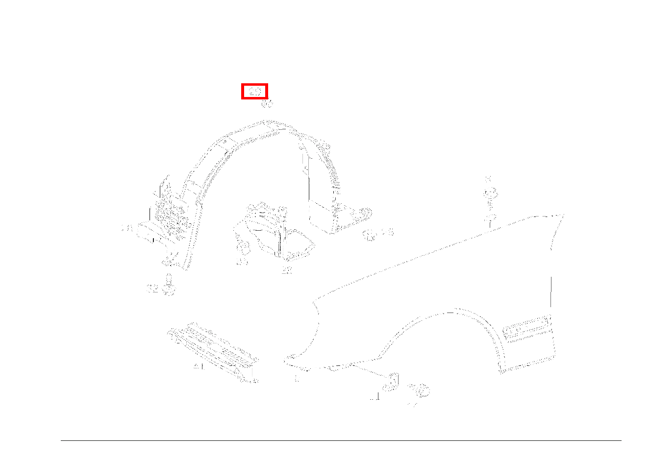Dübel ABDECKUNG AN SEITENWAND E420T 210