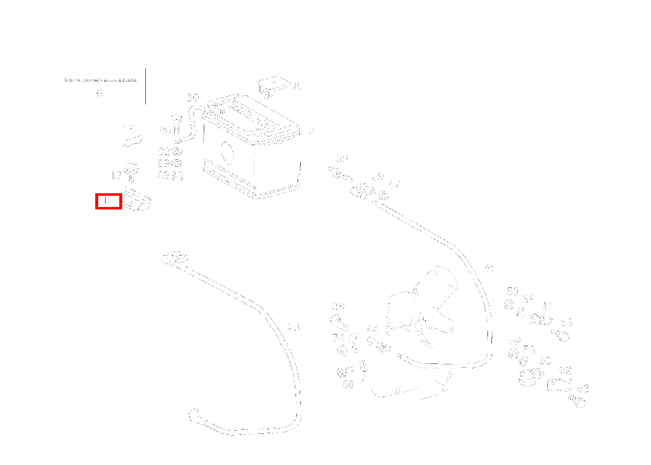 Befestigungsschiene BATTERIE AN BATTERIETRAEGER 300 GD ST. LG 463