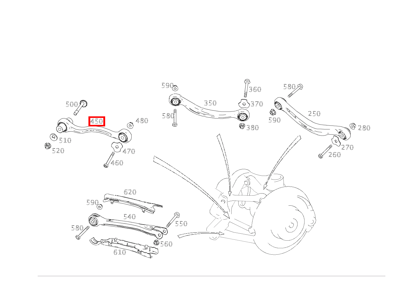 Spurstange Rechts C 205, E 213, CLS 257 und weitere kaufen 