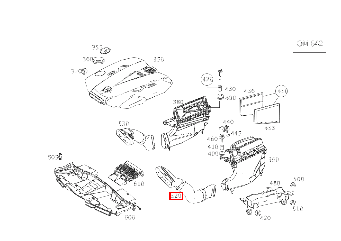 Rohluftleitung LINKS E350T BT 4M 212