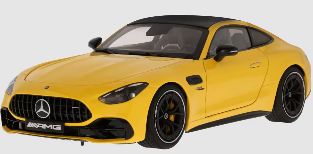 Mercedes-AMG GT 43 sonnengelb, 1:18