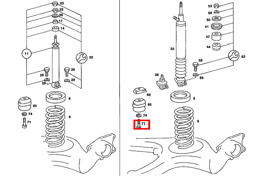 Zylinder-Schraube ANSCHLAGPUFFER AN RAHMEN; M8X30-10.9 300D/FG 3425 123 Zylinder-Schraube ANSCHLAGPUFFER AN RAHMEN; M8X30-10.9 300D/FG 3425 123