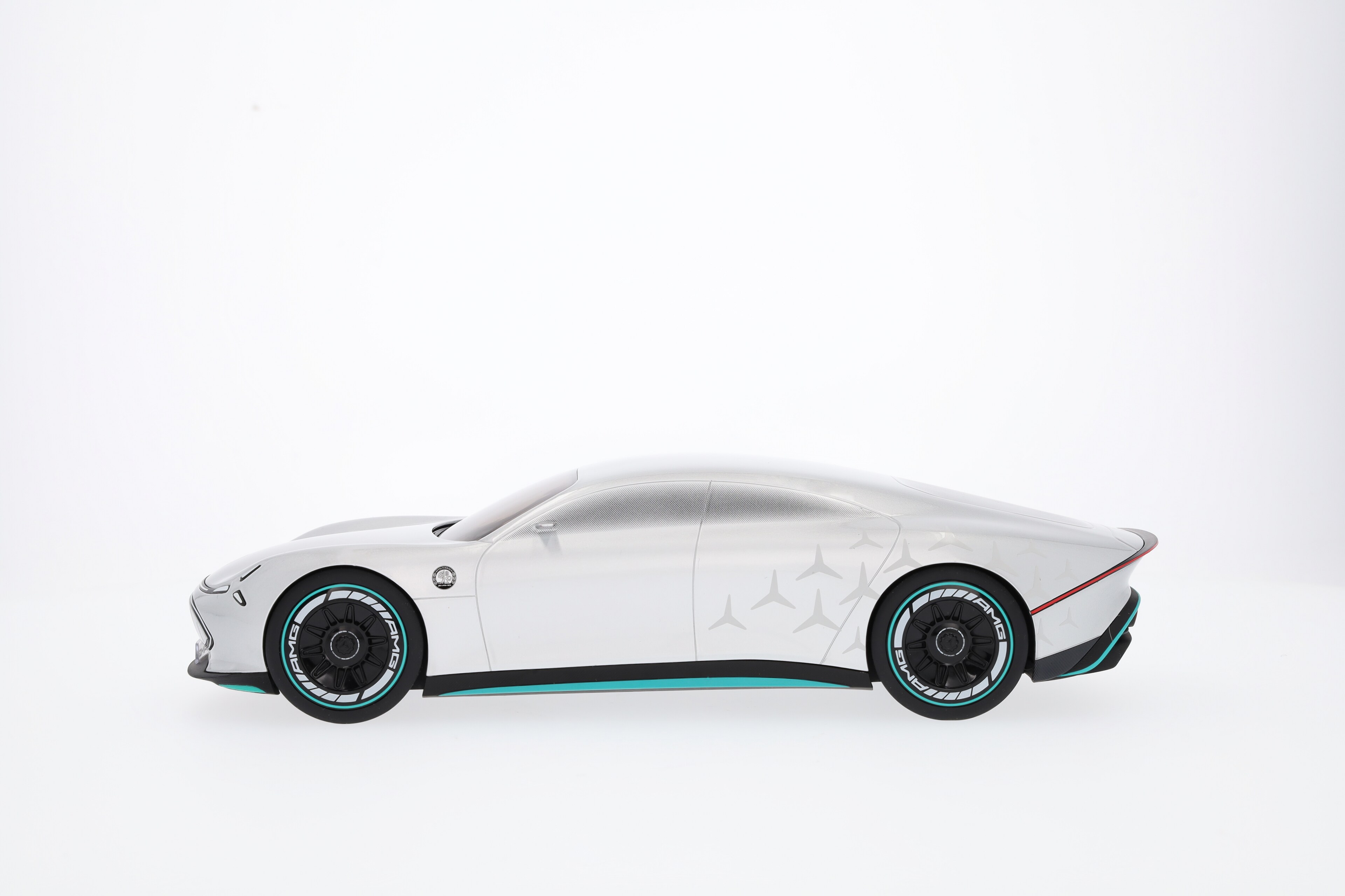 Mercedes-Benz - Vision AMG, Showcar silber alubeam, NZG, 1:18