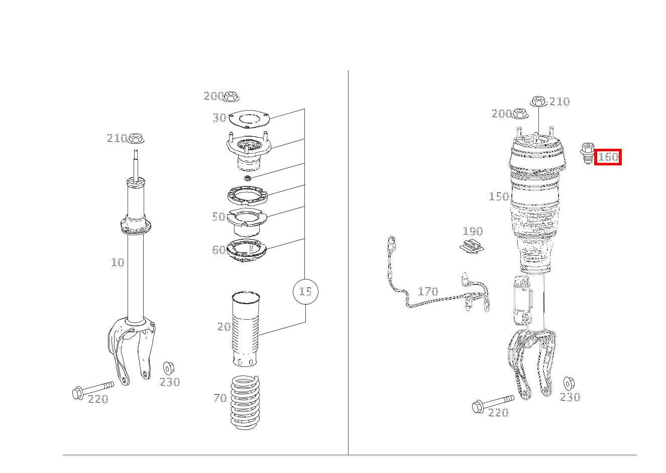 Verbindungsblech RECHTS Mercedes-AMG GLE 43 4MATIC Coupé 293