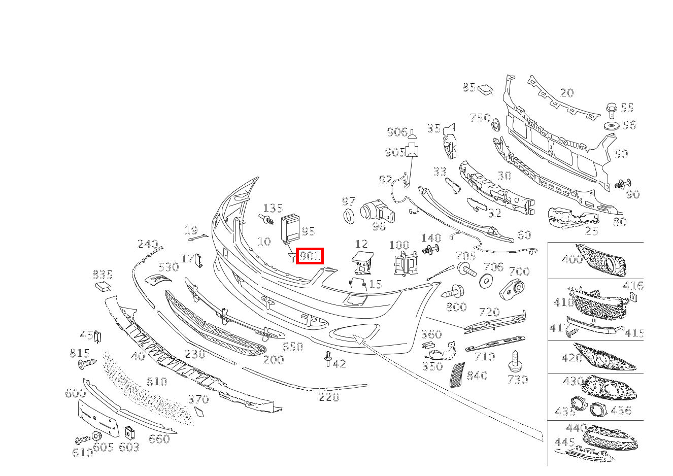 Kontaktbuchse SENSOR A86/1; 0.5-0.75 MM2 MQS ELA S 550 Limousine lang BCA 221