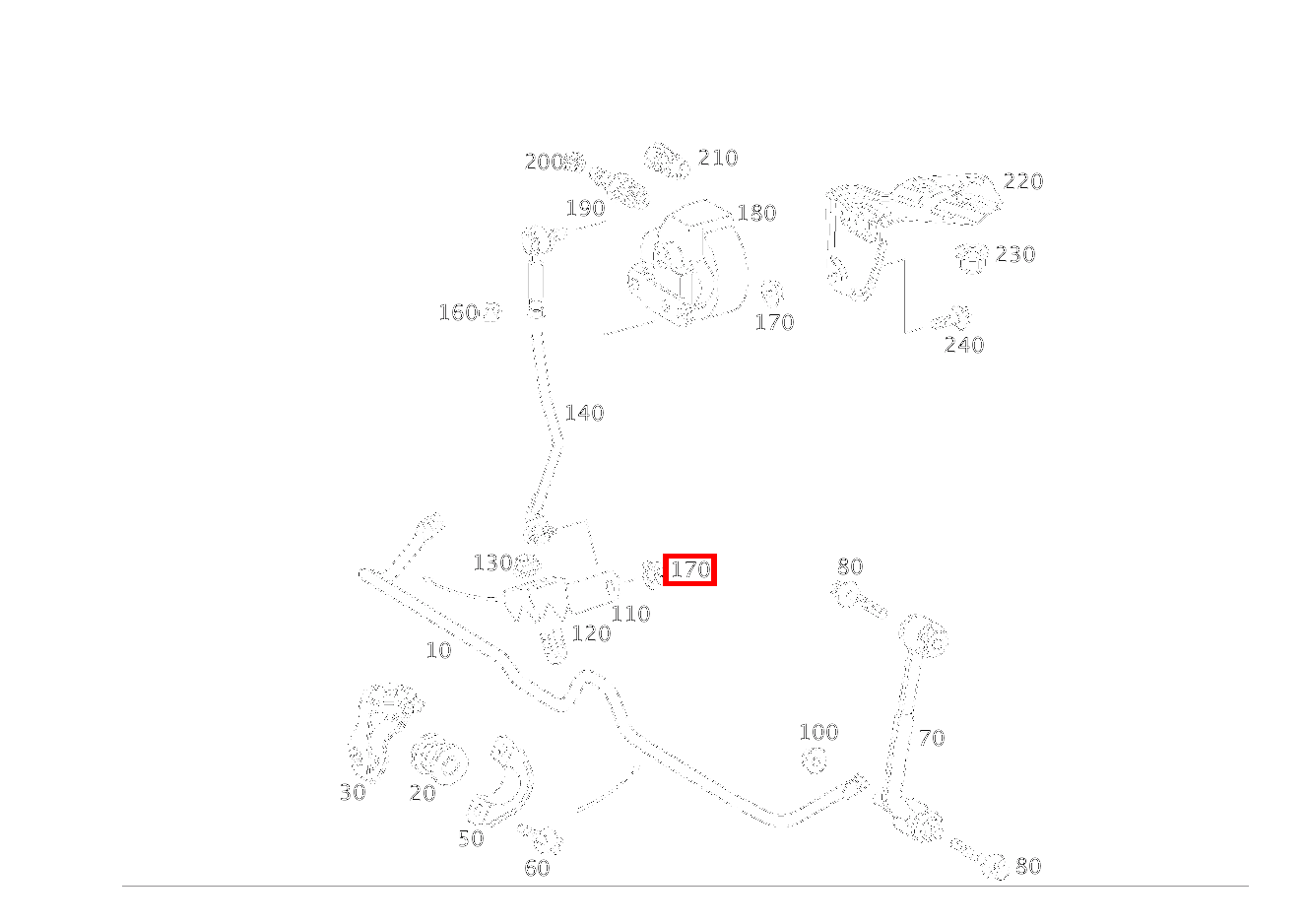 Sechskantmutter HEBEL HOEHENREGLER; M6 C 320 4MATIC T-Modell 203