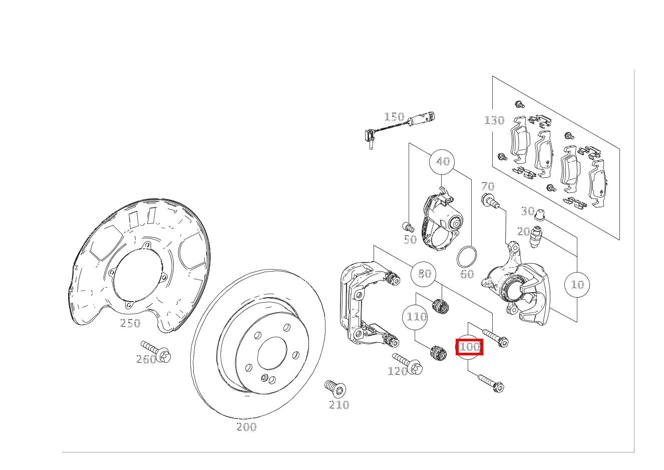 Führungshülse Links und rechts Mercedes-AMG GLE 63 S 4MATIC Coupé 292
