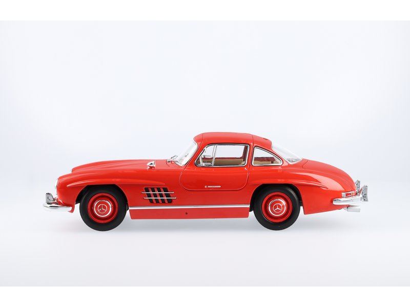 300 SL Coupé (1954-1963) W 198 feuerwehrrot, Norev, 1:18