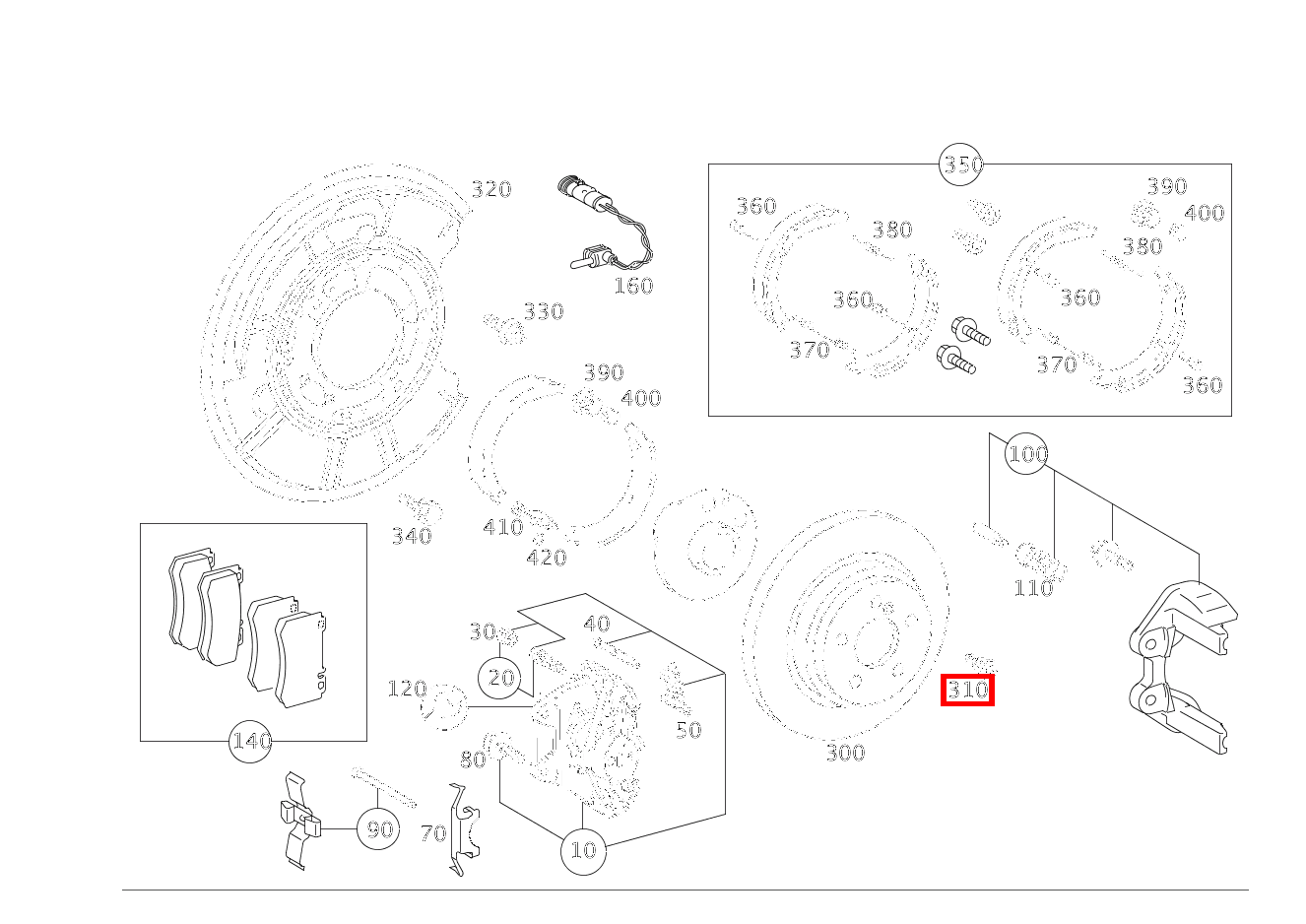 FLACHKOPFSCHRAUBE M. ISK BREMSSCHEIBE AN RADNABE; M6X15 CL 65 AMG Coupé 215