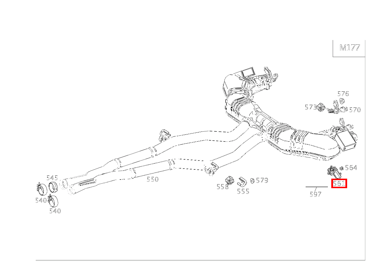 Aktuator HINTEN RECHTS S 63 AMG 4MATIC+ Cabriolet 217