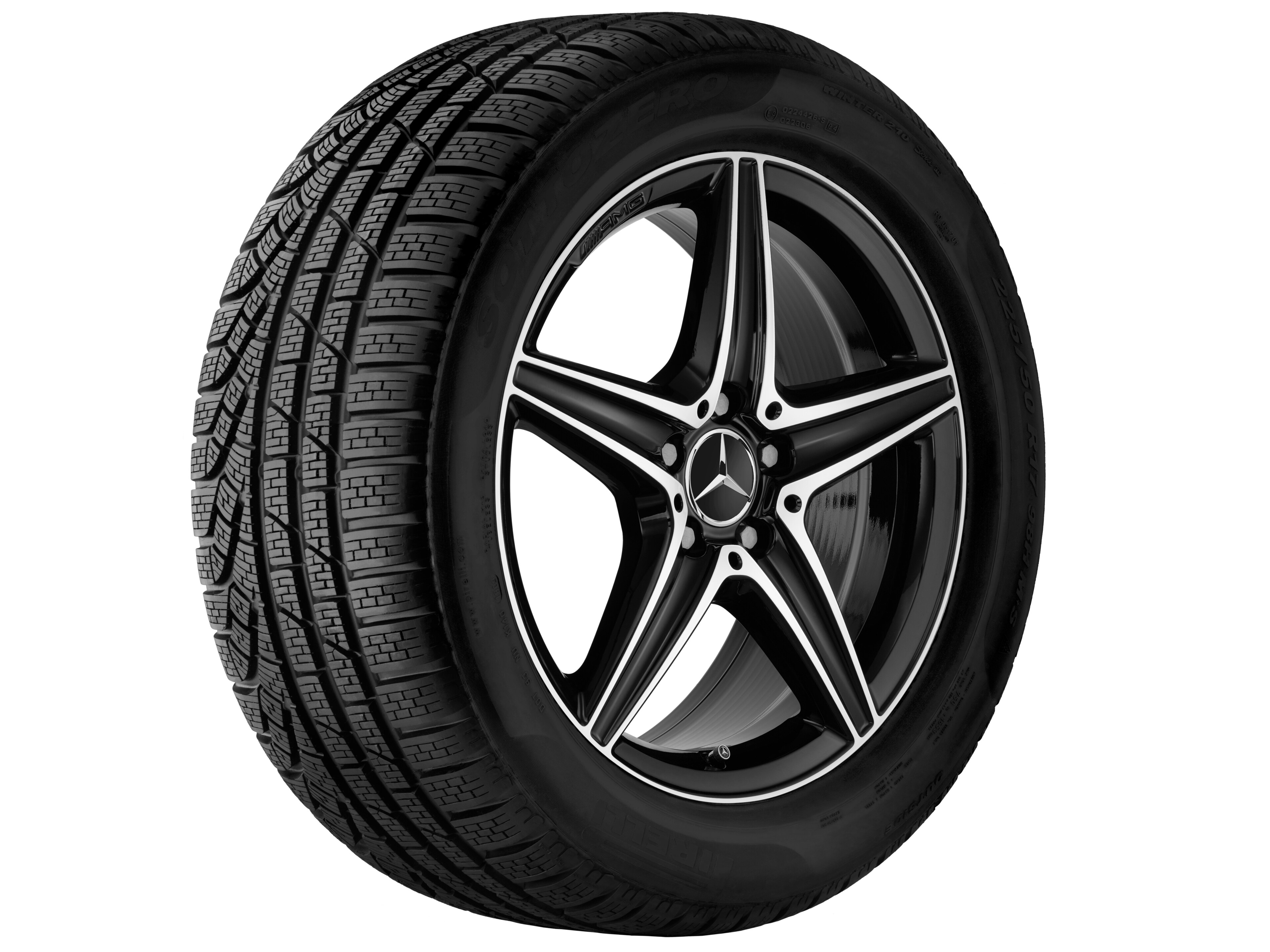 AMG 5-Speichen-Rad, 45,7 cm (18 Zoll)