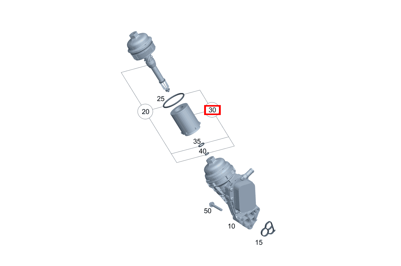Teilesatz Filtereinsatz GLA250 4M 156 Teilesatz Filtereinsatz GLA250 4M 156