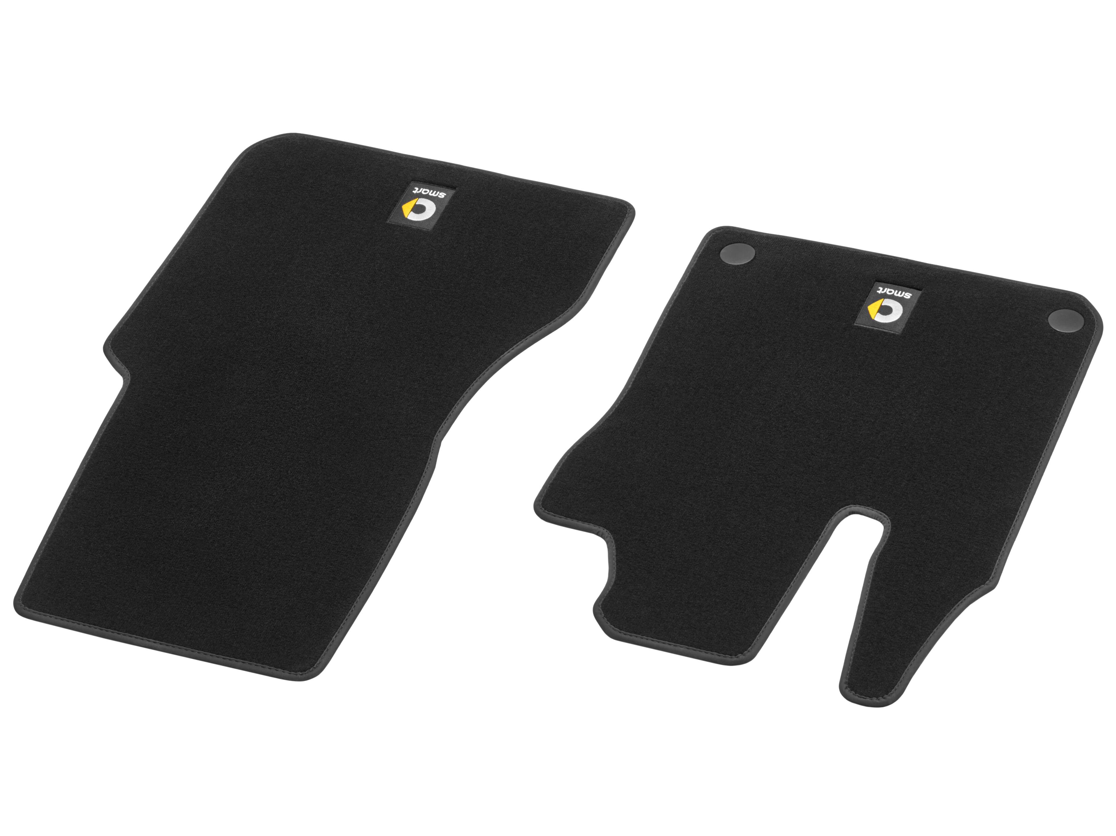 Veloursmatten, Fahrer-/Beifahrermatte, 2-teil