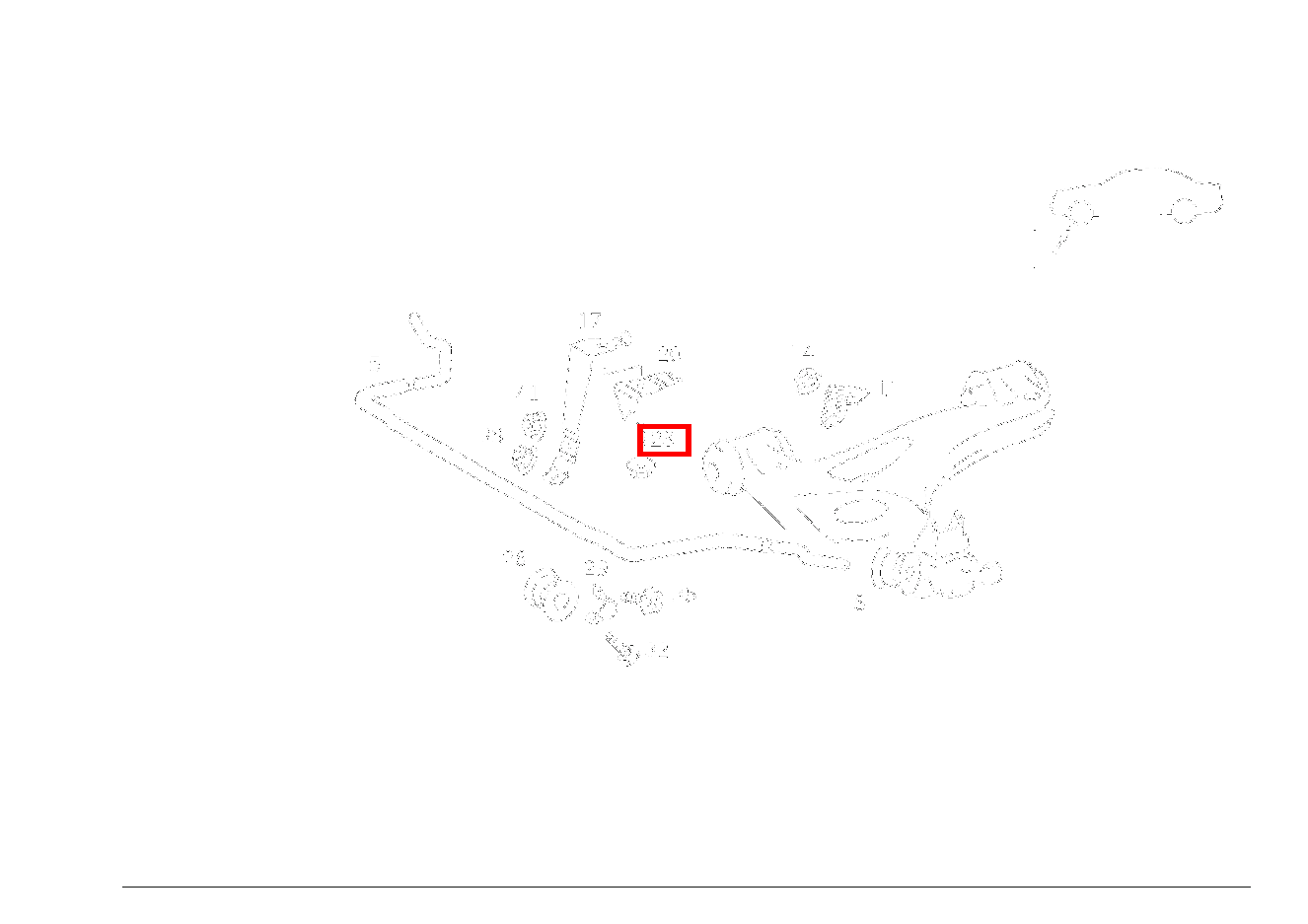 Kombischraube HALTER AN LAENGSTRAEGER CLK 55 AMG CABR. 208