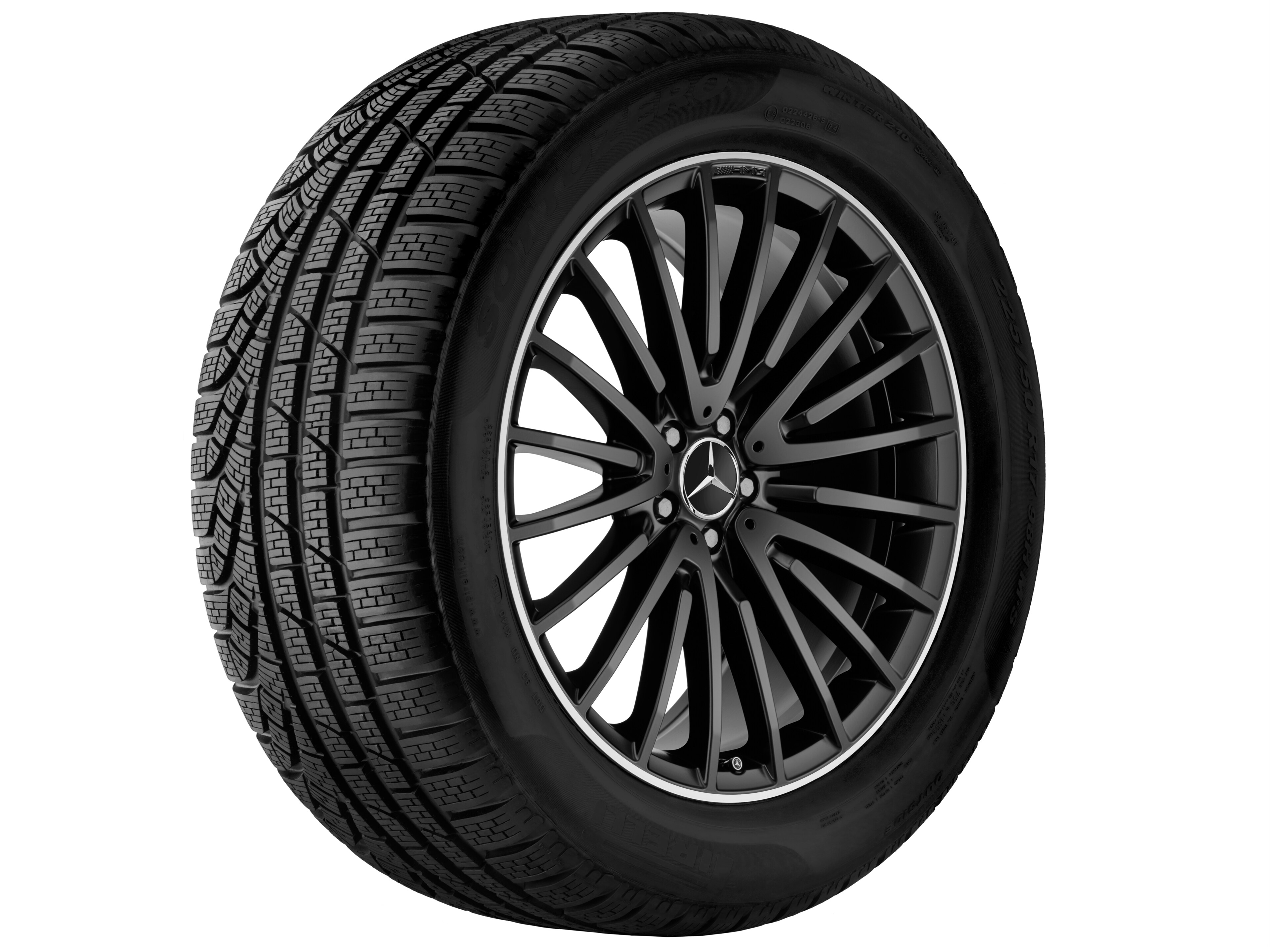 Mercedes-Benz - AMG Vielspeichen-Rad, 55,9 cm (22 Zoll), Felg AMG Vielspeichen-Rad, 55,9 cm (22 Zoll), Felg