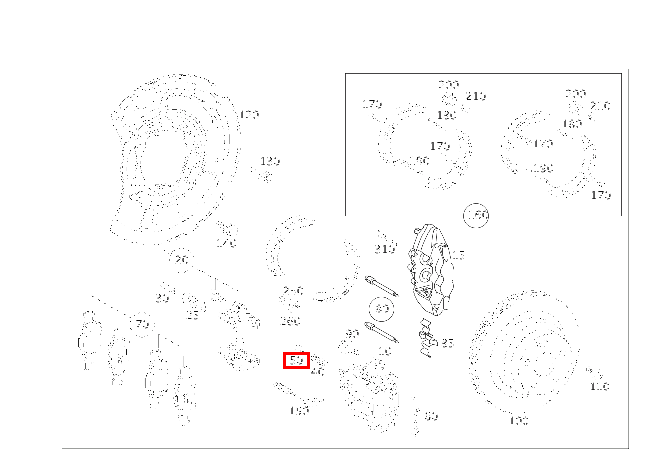 Kappe Entlüfterventil CLS 55 AMG 219 Kappe Entlüfterventil CLS 55 AMG 219