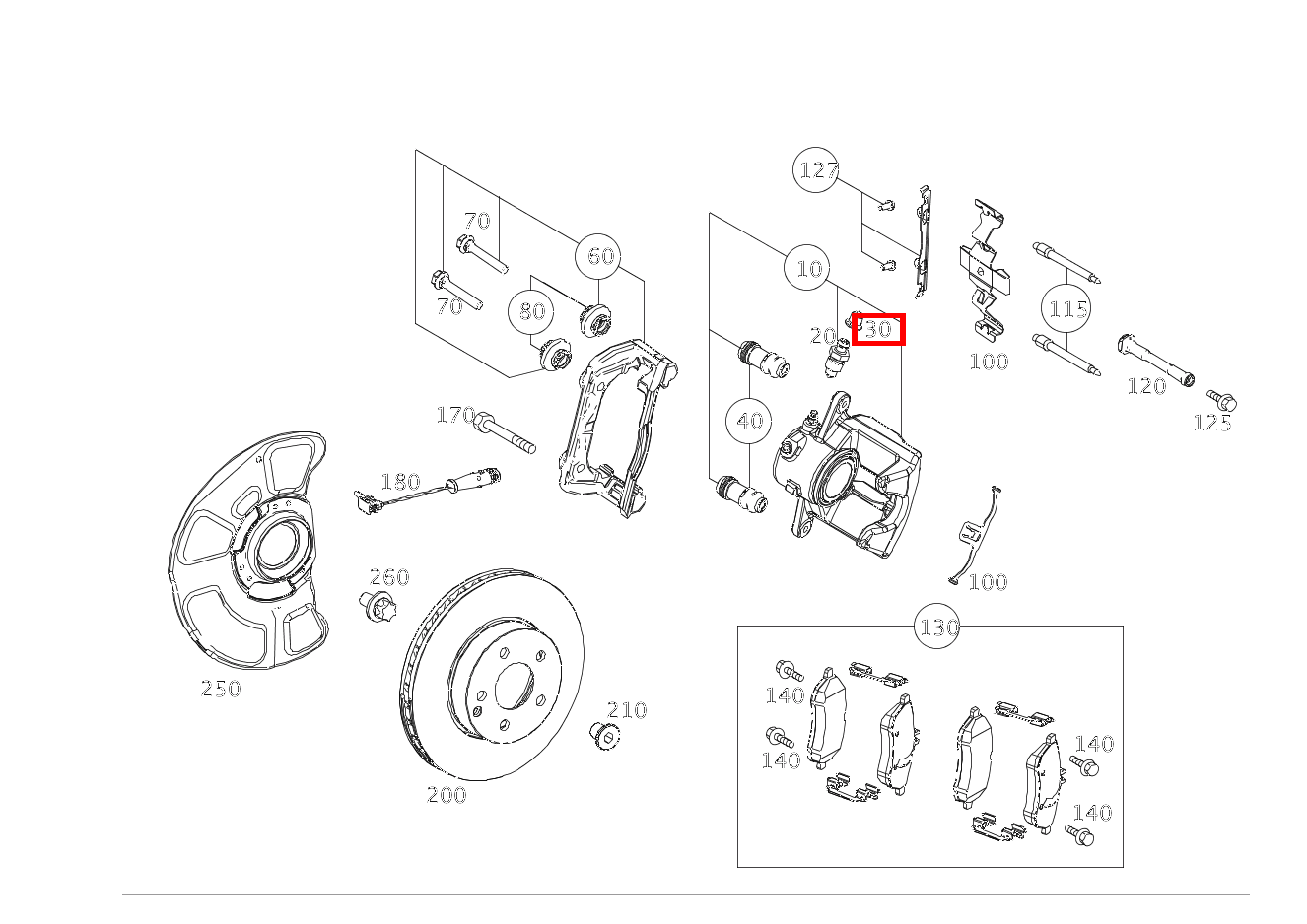 Kappe ENTLUEFTERVENTIL E 400 T 4MATIC 212 Kappe ENTLUEFTERVENTIL E 400 T 4MATIC 212