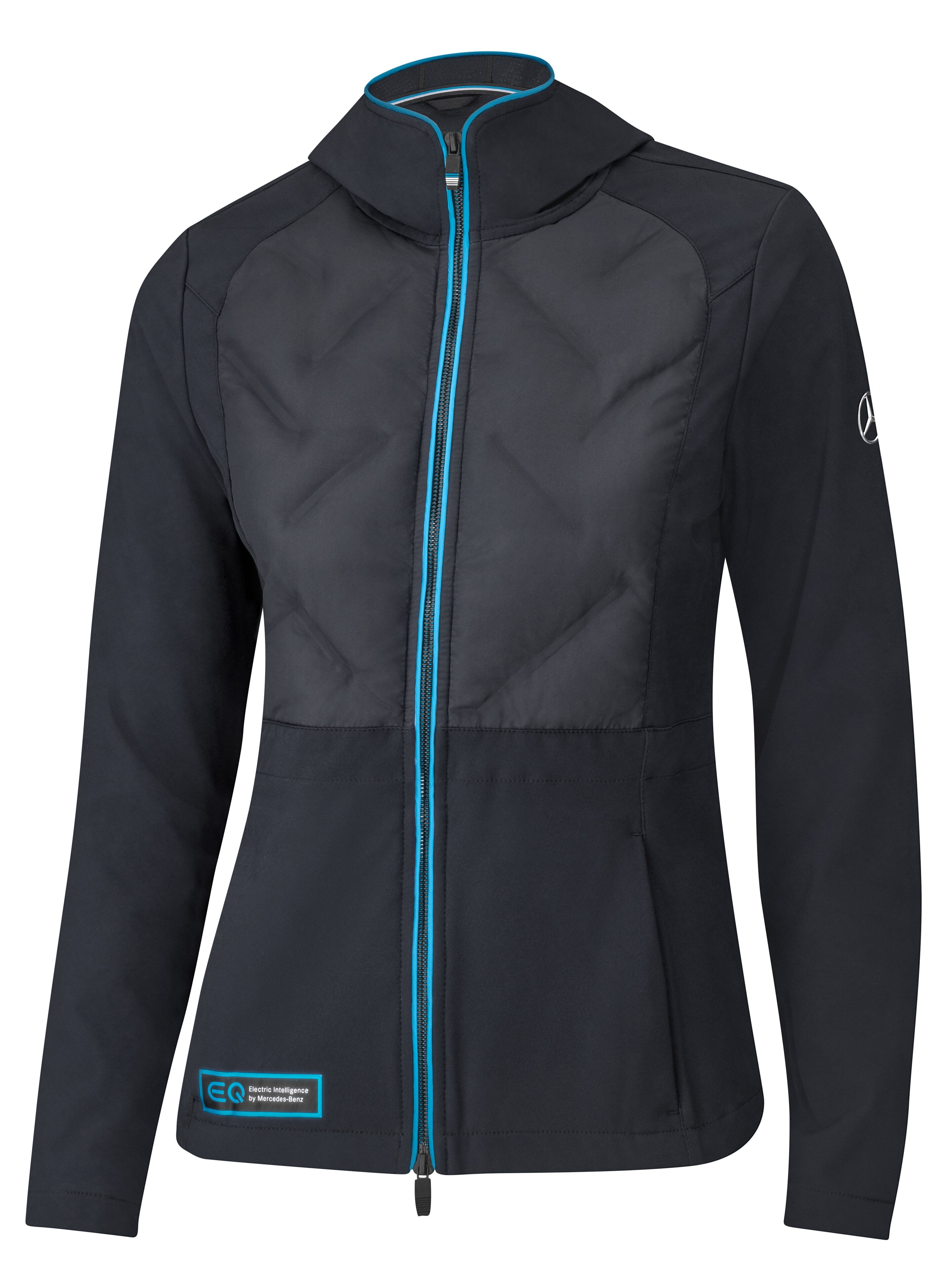 Mercedes-Benz - Hybridjacke Damen, schwarz/blau
