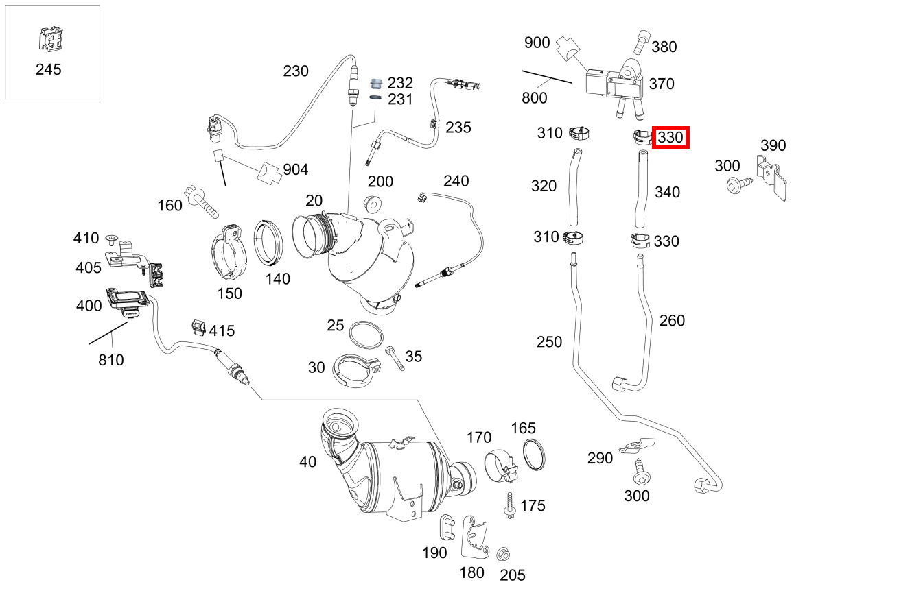 Schlauchschelle 13-14.5 MM GLK220BT 4M 204