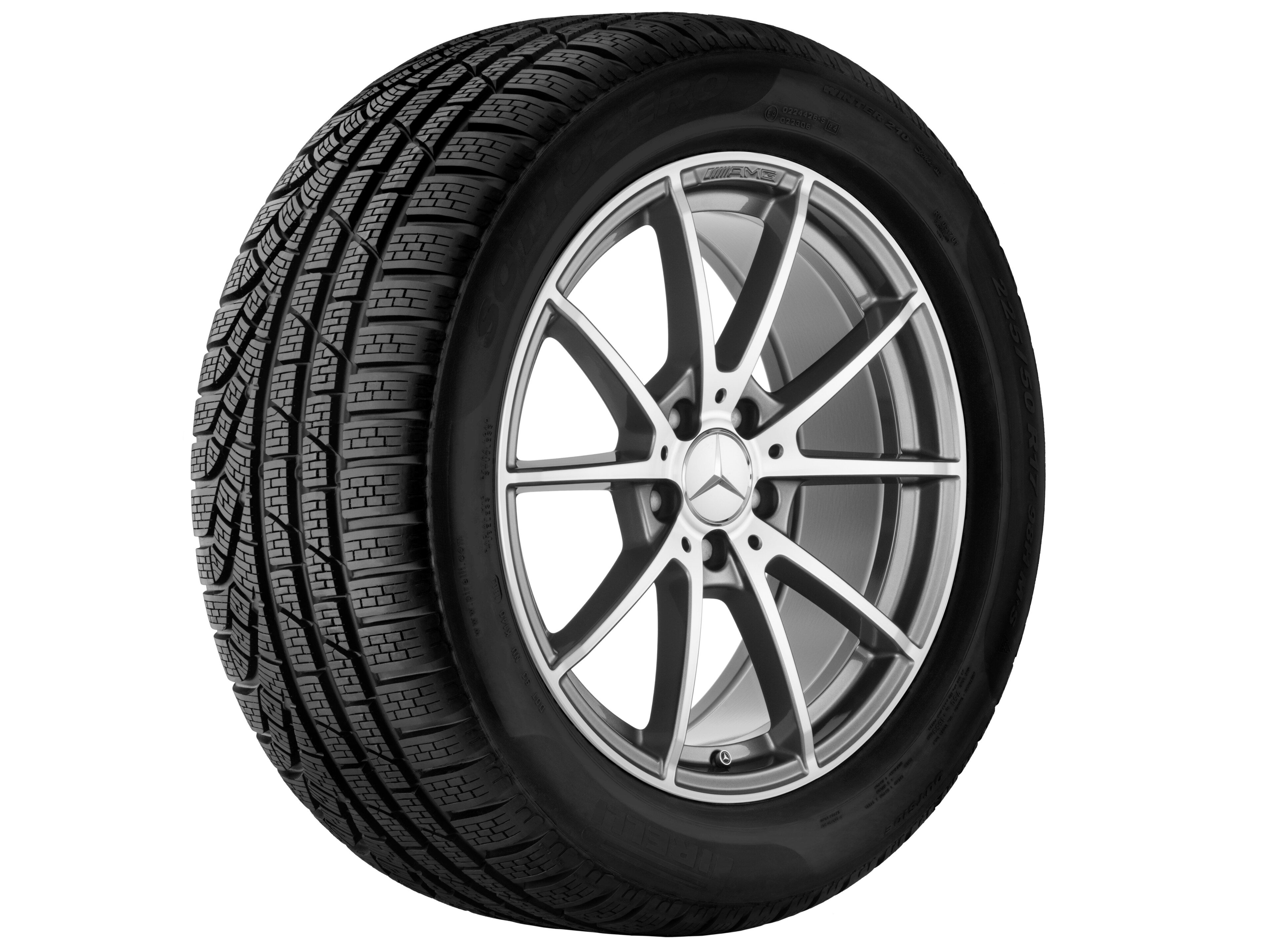 Mercedes-Benz - AMG 10-Speichen-Rad, 45,7 cm (18 Zoll) AMG 10-Speichen-Rad, 45,7 cm (18 Zoll)