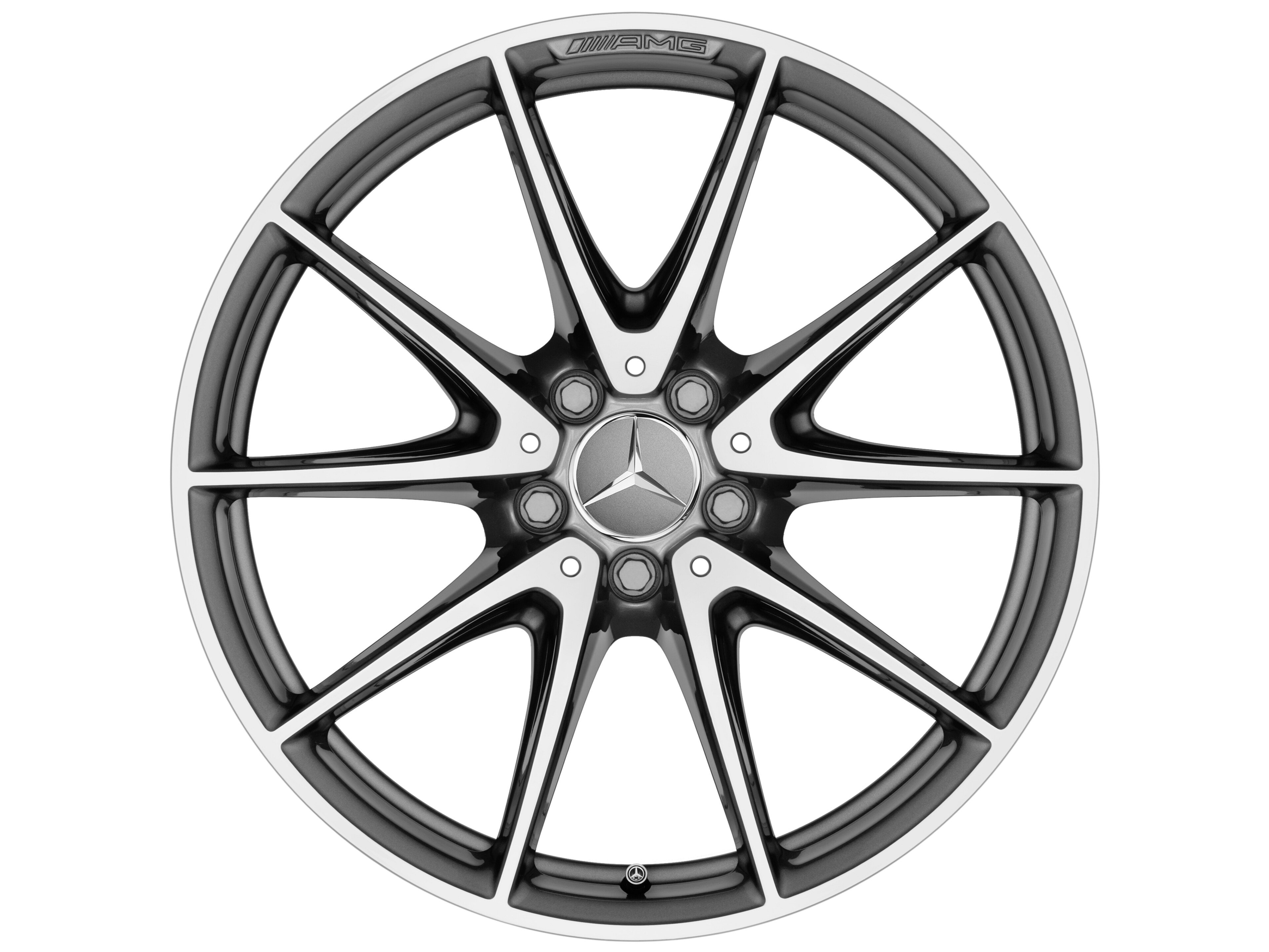 Mercedes-Benz - AMG 10-Speichen-Rad, 48,3 cm (19 Zoll) AMG 10-Speichen-Rad, 48,3 cm (19 Zoll)
